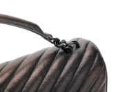 0932. Saint Laurent College Medium Black Monogram Satchel8