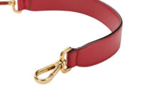 0937. Fendi Mon Tresor Bucket Back Red Leather Python Accent, Gold Hardware14