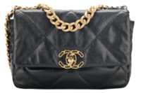 0945. Chanel 19 Black Lambskin , Mixed Hardware1
