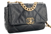 0945. Chanel 19 Black Lambskin , Mixed Hardware3