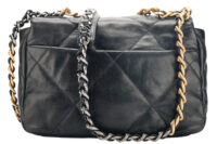 0945. Chanel 19 Black Lambskin , Mixed Hardware5