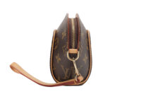 0947. Louis Vuitton Mini Ellipse Wristlet, Brown Monogram Canvas, Gold Hardware10