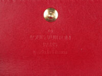 0439. Louis Vuitton Monogram Vernis 4 Key Holder Wallet12