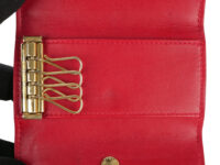 0439. Louis Vuitton Monogram Vernis 4 Key Holder Wallet13