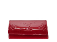 0439. Louis Vuitton Monogram Vernis 4 Key Holder Wallet4