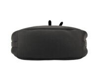 0440. Christian Dior Saddle Large Soft Black Leather Bag, Silver Hardware6