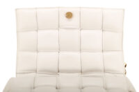 0949. Bottega Padded Cassette White Chain Bag, Gold Hardware7