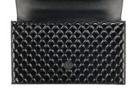 0950. Alexander McQueen Patent Four Ring Skull, Black Hardware13