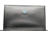 0950. Alexander McQueen Patent Four Ring Skull, Black Hardware15