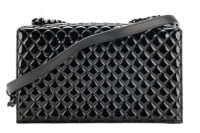 0950. Alexander McQueen Patent Four Ring Skull, Black Hardware6