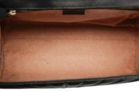 0951. Gucci Queen Margaret Top Handle Bamboo Bag, Gold Hardware10