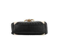 0951. Gucci Queen Margaret Top Handle Bamboo Bag, Gold Hardware4