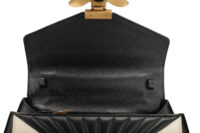 0951. Gucci Queen Margaret Top Handle Bamboo Bag, Gold Hardware7