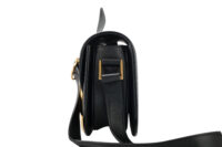 0952. Valentino Garavani Loco Small Black Shoulder Bag, Gold Hardware3