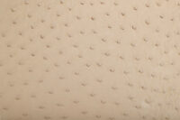 0953. Gucci Zumi Beige Ostrich Tote Bag, silver hardware9