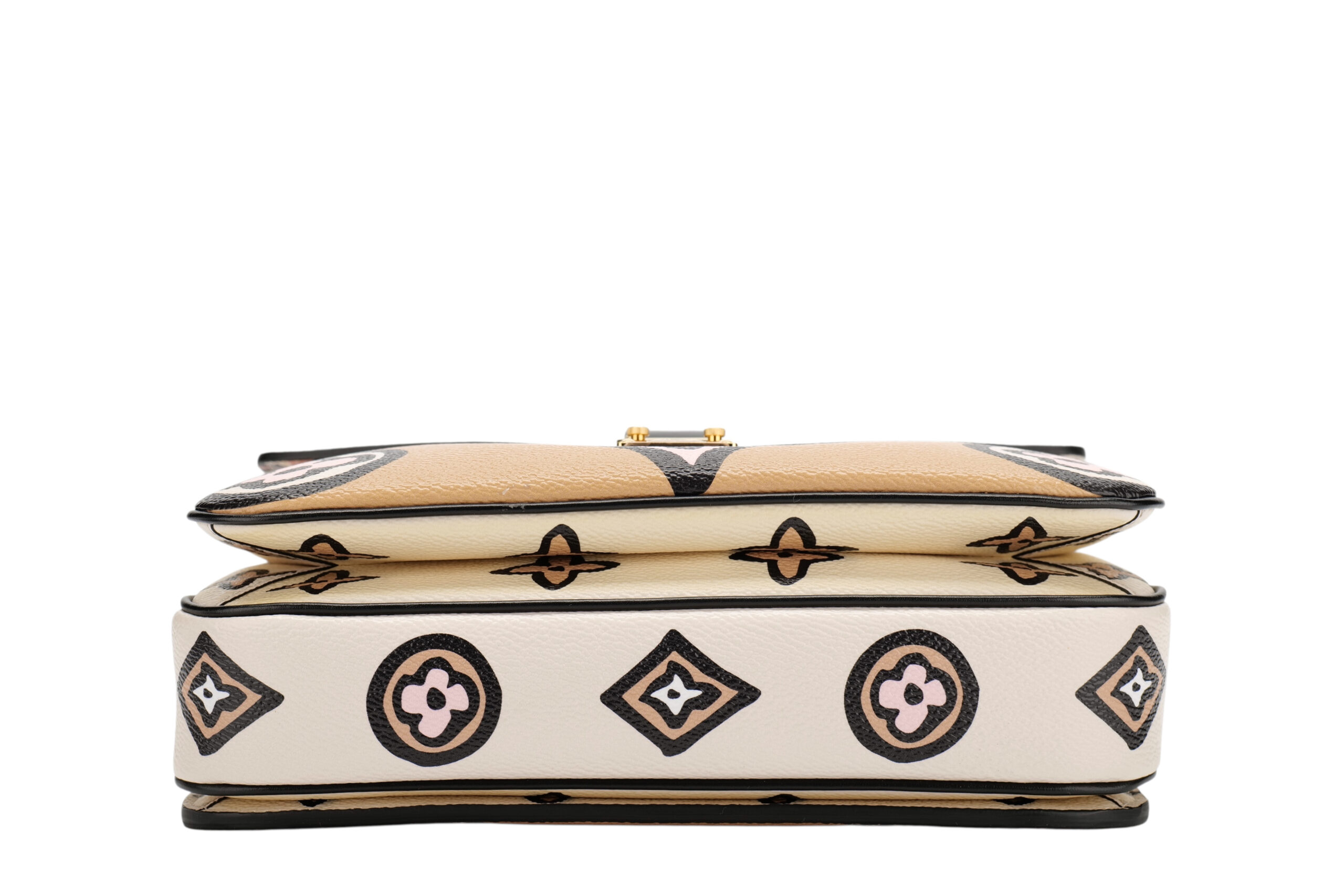 0954. Louis Vuitton Pochette Metis Beige Wild at Heart, Gold Hardware4