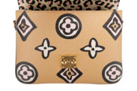 0954. Louis Vuitton Pochette Metis Beige Wild at Heart, Gold Hardware9