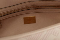 0955. Fendi Baguette Beige Bag, Gold Hardware11