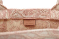 0956. Dior Book Tote Pink Ophidia Bag10