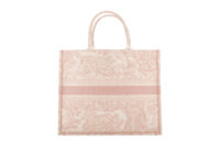 0956. Dior Book Tote Pink Ophidia Bag3