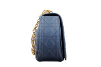 0958. Christian Dior Caro Blue Gradient, Gold hardware 4