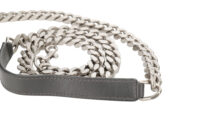 0961. Saint Laurent College Envelope Flap Grey Leather, Silver Hardware 12