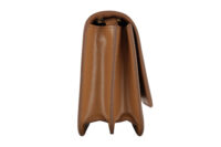 0962. Burberry Brown TB Monogram-Buckle leather Shoulder Bag, Gold Hardware2