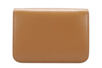 0962. Burberry Brown TB Monogram-Buckle leather Shoulder Bag, Gold Hardware6