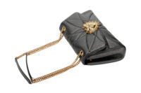 0965. D&G Devoution Black Bag, Gold Hardware10