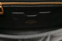 0965. D&G Devoution Black Bag, Gold Hardware16