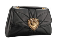 0965. D&G Devoution Black Bag, Gold Hardware3