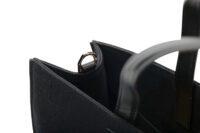 0970. Givenchy Canvas Black Tote, Gold Hardware10