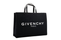 0970. Givenchy Canvas Black Tote, Gold Hardware5