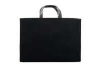 0970. Givenchy Canvas Black Tote, Gold Hardware7