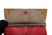 0976 Fendi DoubleF Zucca Red leather 15