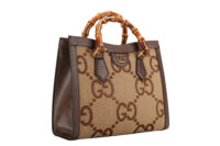 0978. Gucci Diana Bamboo Small Brown Tote3