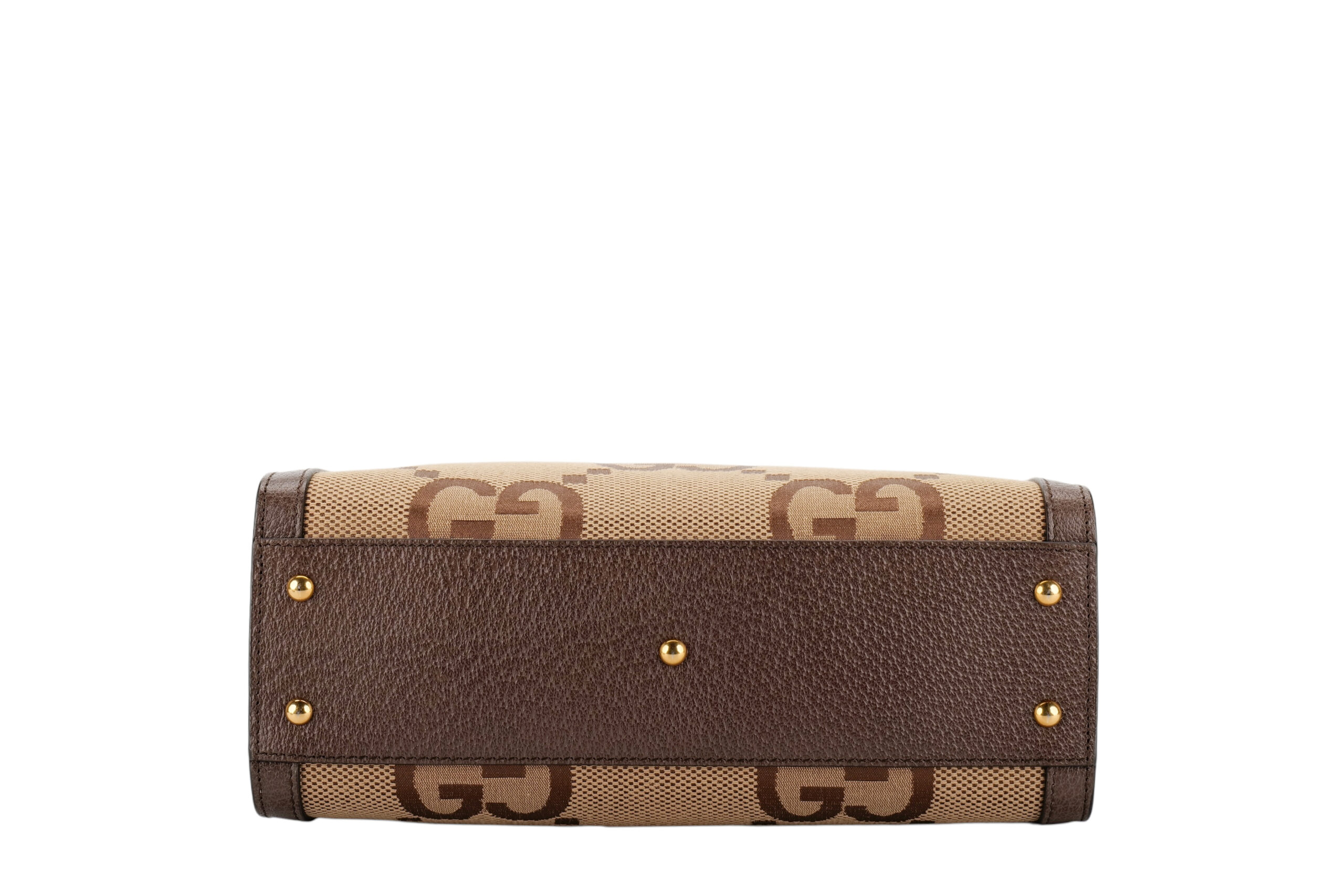 0978. Gucci Diana Bamboo Small Brown Tote5