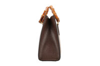 0978. Gucci Diana Bamboo Small Brown Tote6