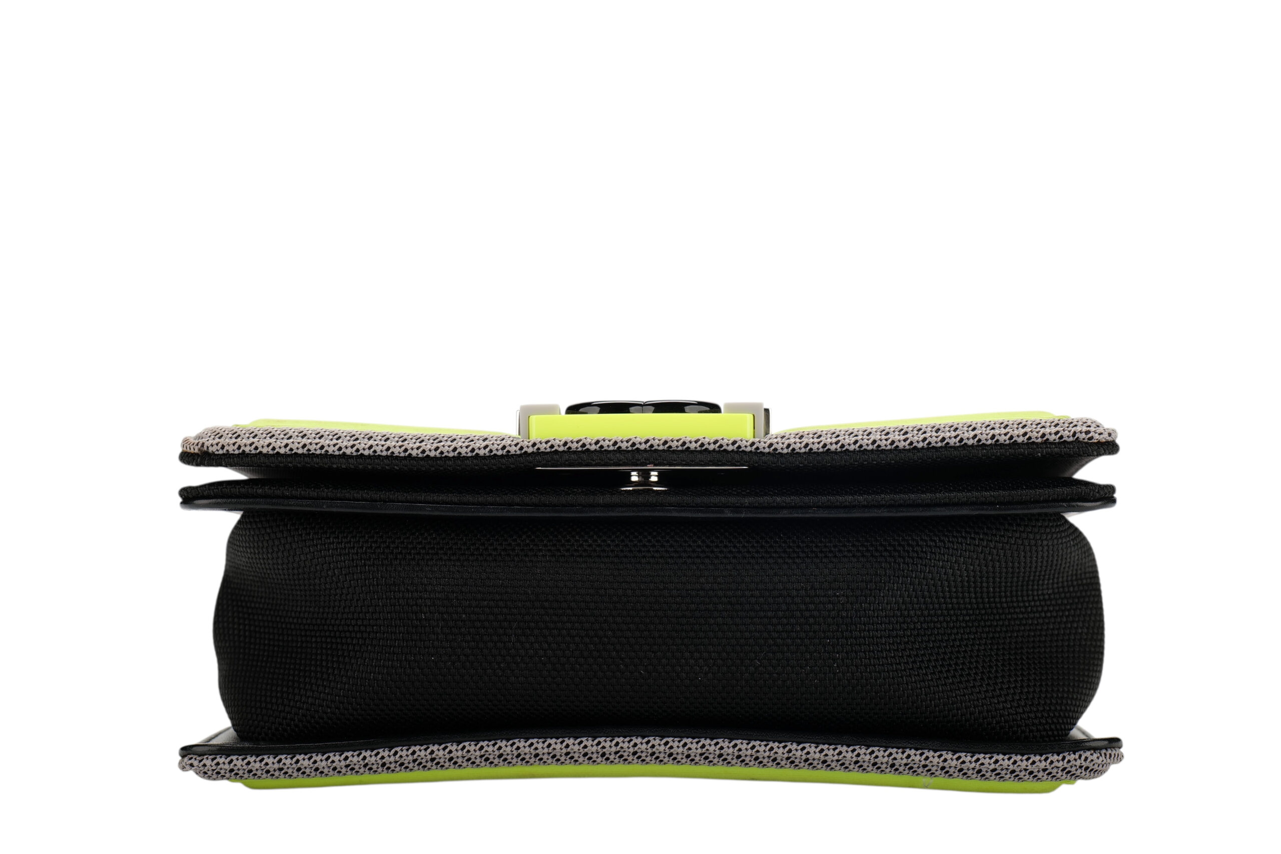 0983. Chanel 2016 Small Fluo Boy Shoulder bag, Silver Hardware6