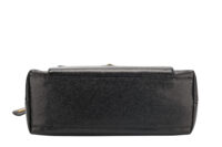 0984. Chanel Vintage Black Caviar Front Pocket chain bag, Gold hardware5