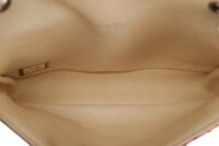 0985. Chanel Vintage Python Multicolour Mini Flap, Silver hardware10