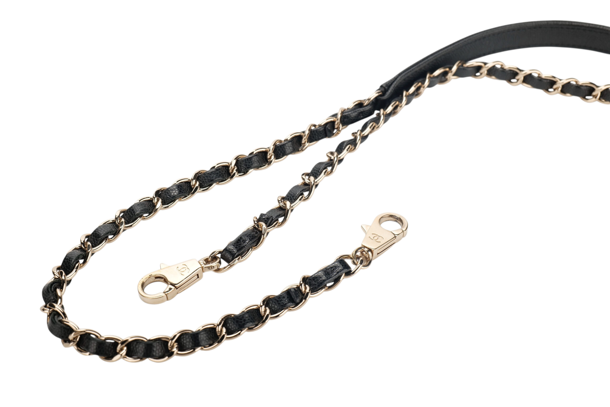 0987. Chanel Coco Handle Quilted Black Caviar Leather Flap Bag Gold Hardware15