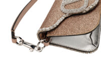 974 Valentino Garavani Small embroidered loc should bag,Silver Hardware 12