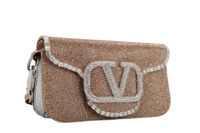 974 Valentino Garavani Small embroidered loc should bag,Silver Hardware 2