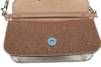 974 Valentino Garavani Small embroidered loc should bag,Silver Hardware 8