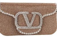 974 Valentino Garavani Small embroidered loc should bag,Silver Hardware 9