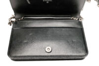 988 Chanel Boy Wallet on Chain Black Caviar, Ruthenium hardware-10