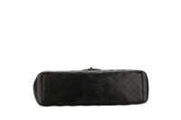 990 Chanel Maxi Flap Black lambskin, silver hardware1-6