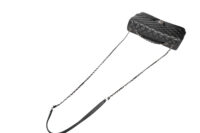 991 Chanel 2011 Black Quilted Lambskin seasonal Flager bag, Sliver Hardwear1-13