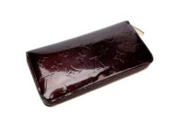 992 Louis Vuitton Vernis Amarante Zippy Wallet, Gold Hardware1_2